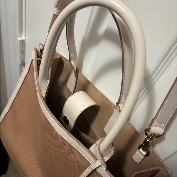 Beige tote bag - Picture 3 of 6